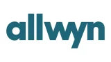Allwyn brand logo in teal wordmark